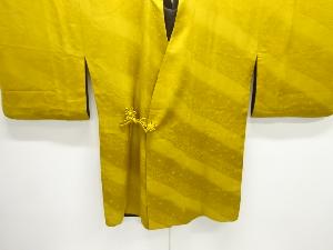 氷割れに菊模様リバーシブルロング道中着